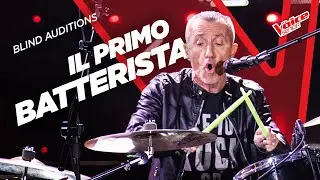 La batteria scatenata di Luigi | The Voice Senior Italy 3 | Blind Auditions