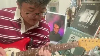 【guitarCOVER】IN THE FLAT FIELD/BAUHAUS  #BAUHAUS #INTHEFLATFIELD #バウハウス　暗闇の天使　PeterMurphy DanielAsh