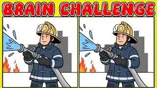 【Spot the Difference】🌈 Enhance Concentration in a 10-Minute Brain Workout!【Find the Difference】