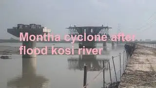  cyclone after flood kosi river 
