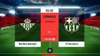 🟢Real Betis vs FC Barcelona🔴 | La Liga 24/25 Gameplay Prediction⚽| PES 24🎮