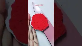 Kinetic Sand Red Rose asmr Ep-363/#shorts