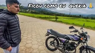 ENTREGA DA RD 135 PREPARADA * fiz 300 km *