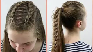 Simple dutch braid hairstyles for short hair|#hairstyles