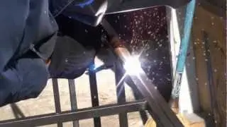 Harbor Freight 90Amp Flux Core Welding Thin Tubing