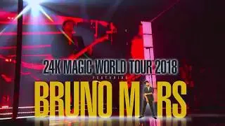 Bruno Mars 24K MAGIC WORLD TOUR 2018 告知SPOT