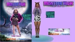 The Sims 4 The Monster High the Movie Clawdeen wolf Sim (Reupload)