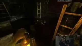Praxzy facing THE Water Monster of Amnesia The Dark Descent