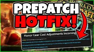 HUGE HOTFIX Coming To TBC Prepatch on Anniversary Servers!