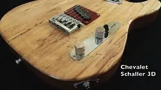 Guitare artisanale de type Telecaster