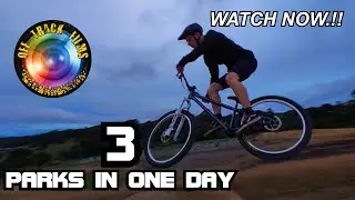 THREE PARKS IN ONE DAY, Tasmania MTB, OTF FILMS.