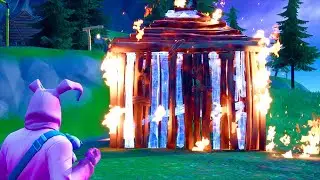 *NEW* Fortnite FIREFLY..! (Set builds on FIRE) Fortnite Battle Royale