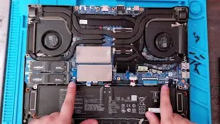 COMO DESTAPAR Y HACER UPGRADE Y MANTENIMIENTO A TU LAPTOP -- ROG STRIX G15 2022