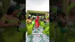 She slayed this dance challenge #dance #weddingdance #wedding #bridesmaids #bride #davido #dodo