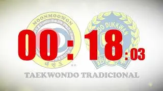 Timer TKD: 3 Rounds de 2 Minutos con 1 Minuto de Descanso