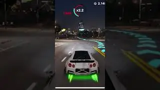 Carx street update 1.6.1 Nissan-gtr R35 upgraded Night gameplay|carx street max graphics gameplay
