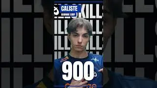 9⃣0⃣0⃣ Kills pour Caliste sous les couleurs de la #KCORP #KCORPWIN