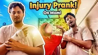 Fake Injury Prank on Mom 😂 Gone Wrong 😭| Mummy Ka Gussa vs Pyar | @Aatifpathanvlog​