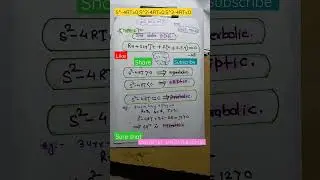 short tricks,p.d.e,parabolic,hyperbolic,elliptic,for CSIR NET,GATE, IIT-JAM