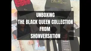 HAPPY MAIL UNBOXING | BLACK QUEEN COLLECTION FROM @shonversation