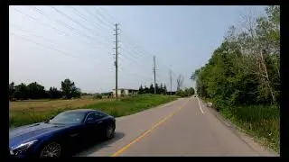2021-07-18 Sunday, Driving to William T Foster Woods, in King City & Vaughan, Ontario