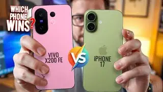 Vivo X200 FE vs iPhone 17 | Full Comparison – Camera, Performance, Battery & More