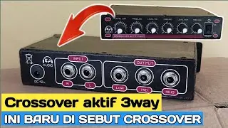 3-way active crossover || racing spec