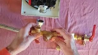 Montage vase d'expansion, filtre &agrave; tamis et pot a boue REFLEX EXDIRT