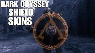 Dark Odyssey All Shield Skins Showcase | God of War Ragnarok