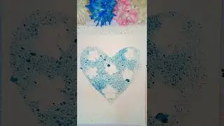 painting with toothbrush #drawing #painting #art #diy #howtomakepapersoap #drawingno1