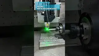CVD Diamond (cutting) precision solution｜#WaterJetGuidedLaser #DiamondCutting #CVDDiamond #conovo