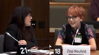 Zipp Neufeld testifies in committee and responds to Leah's questions on how to support trans youth