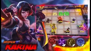 HOW TO COUNTER FREYA GUNNER WITH 3 STAR KARINA + ARCHER CRYSTAL || MAGIC CHESS