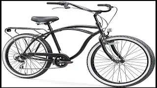 Best cruiser bicycle | Sixthreezero Around The Block Men's 7-Speed Beach Cruiser Bicycle