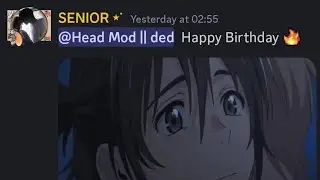 Random SpyMC discord moment
