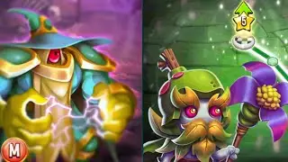 Monster Legends - Quest Monster Sparkus & Corrupted Leafilyn In Mini Maze Island