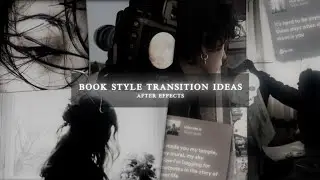 creative book style transition ideas pt 2 | after effects
