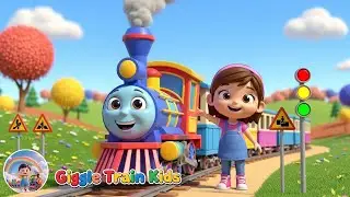 Traffic Signal Train Song | Learn Road Safety Rules for Kids