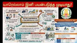 PSTM Amendment Act 2026 Explained|Tamil Nadu Govt Jobs|TNPSC Who cannot use PSTM?