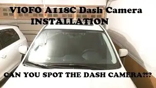 VIOFO A118C Dash Camera Installation in Subaru Forester