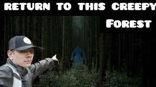 I return TO THIS HAUNTED FOREST CAMP YOU WON'T believe what i found 