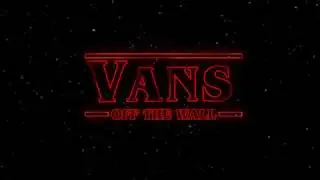 Marketing- Spot Vans Stranger Things Edition
