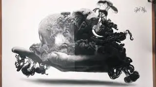 Creioane grafit Pitt Graphite Matt testate de artistul Jono Dry