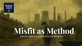 Misfit as Method: Silence, Legibility, and the Ethics of Hesitation - The Deeper Thinking Podcast