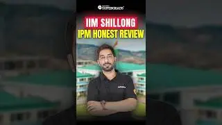 IIM Shillong IPM Review in 1 Min ⏱️| Curriculum, Fees, Seats & How to Get In 🔎| #shorts #ipmat2026