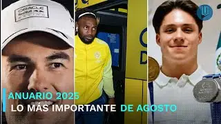Lo mejor de agosto 2025: Osmar imparable; Checo regresa a la F1; Saint-Maximin refuerzo americanista