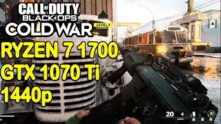 Ryzen 1700 + GTX 1070Ti: COD: Black Ops Cold War (1440P 60FPS ULTRA)