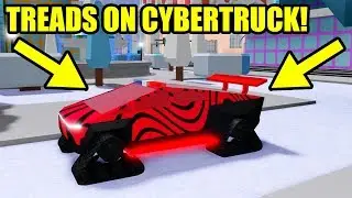 PUTTING TREADS on CYBERTRUCK | Mad City NEW SEASON 5 UPDATE Roblox