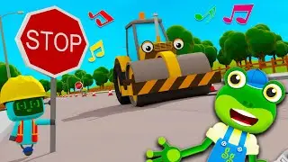 Roll Roll Roll The Road Song (Row Row Row Your Boat) | Nursery Rhymes | Songs For Children
