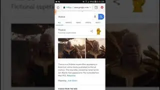 AVENGERS ENDGAME || THANOS WIPE OUT GOOGLE CHROME